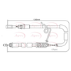 Apec Handbrake Cable CAB1197 thumbnail
