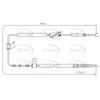 Apec Handbrake Cable CAB1208 thumbnail