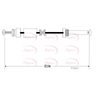 Apec Handbrake Cable CAB1209 thumbnail
