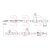 Apec Handbrake Cable CAB1236 thumbnail