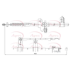 Apec Handbrake Cable CAB1252 thumbnail