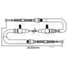 Apec Handbrake Cable CAB1271 thumbnail