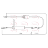 Apec Handbrake Cable CAB1281 thumbnail