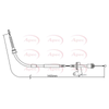 Apec Handbrake Cable CAB1297 thumbnail