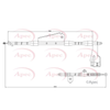 Apec Handbrake Cable CAB1312 thumbnail