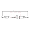 Apec Handbrake Cable CAB1314 thumbnail
