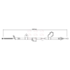 Apec Handbrake Cable CAB1323 thumbnail