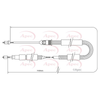 Apec Handbrake Cable CAB1329 thumbnail