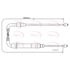 Apec Handbrake Cable CAB1334 thumbnail