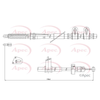 Apec Handbrake Cable CAB1345 thumbnail