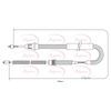 Apec Handbrake Cable CAB1348 thumbnail