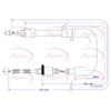 Apec Handbrake Cable CAB1365 thumbnail