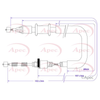 Apec Handbrake Cable CAB1373 thumbnail