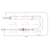 Apec Handbrake Cable CAB1386 thumbnail