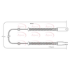 Apec Handbrake Cable CAB1392 thumbnail