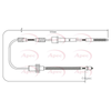 Apec Handbrake Cable CAB1398 thumbnail
