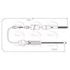 Apec Handbrake Cable CAB1406 thumbnail