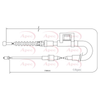 Apec Handbrake Cable CAB1408 thumbnail