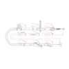 Apec Handbrake Cable CAB1412 thumbnail