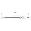 Apec Handbrake Cable CAB1453 thumbnail