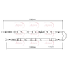 Apec Handbrake Cable CAB1457 thumbnail