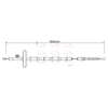 Apec Handbrake Cable CAB1460 thumbnail