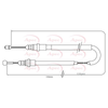 Apec Handbrake Cable CAB1478 thumbnail