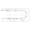 Apec Handbrake Cable CAB1479 thumbnail