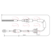 Apec Handbrake Cable CAB1481 thumbnail