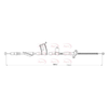 Apec Handbrake Cable CAB1485 thumbnail