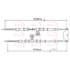 Apec Handbrake Cable CAB1490 thumbnail