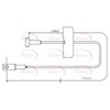 Apec Handbrake Cable CAB1495 thumbnail