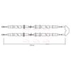 Apec Handbrake Cable CAB1498 thumbnail