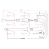Apec Handbrake Cable CAB1576 thumbnail