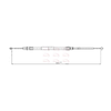 Apec Handbrake Cable CAB1580 thumbnail