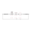 Apec Handbrake Cable CAB1581 thumbnail