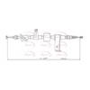 Apec Handbrake Cable CAB1596 thumbnail