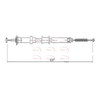 Apec Handbrake Cable CAB1602 thumbnail