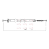 Apec Handbrake Cable CAB1608 thumbnail