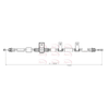 Apec Handbrake Cable CAB1619 thumbnail