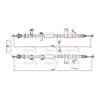 Apec Handbrake Cable CAB1671 thumbnail