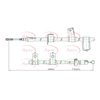 Apec Handbrake Cable CAB1690 thumbnail