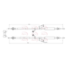 Apec Handbrake Cable CAB1741 thumbnail