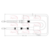 Apec Handbrake Cable CAB1742 thumbnail