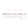 Apec Handbrake Cable CAB1749 thumbnail