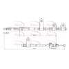 Apec Handbrake Cable CAB1793 thumbnail