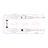 Apec Handbrake Cable CAB1812 thumbnail