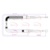 Apec Handbrake Cable CAB1813 thumbnail