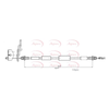 Apec Handbrake Cable CAB1843 thumbnail