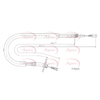 Apec Handbrake Cable CAB1848 thumbnail